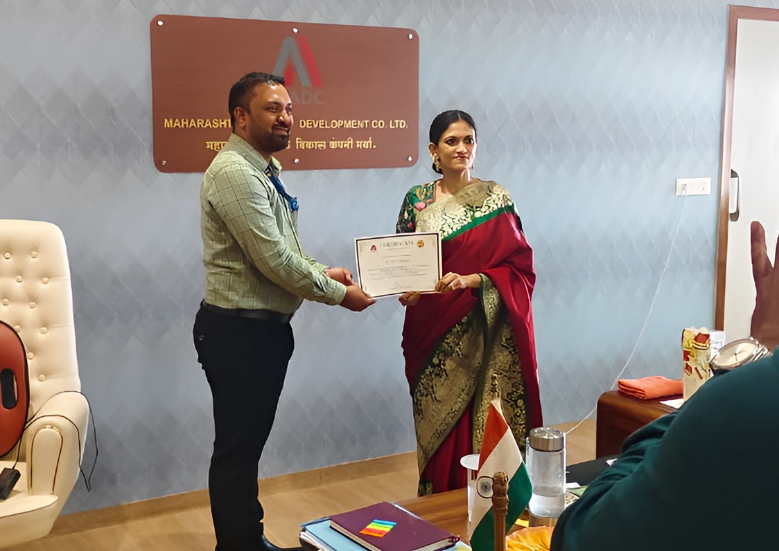 Honoring Excellence: Mr. Rohit Rehpade Recognized for Night Landing Success at Shirdi Airport